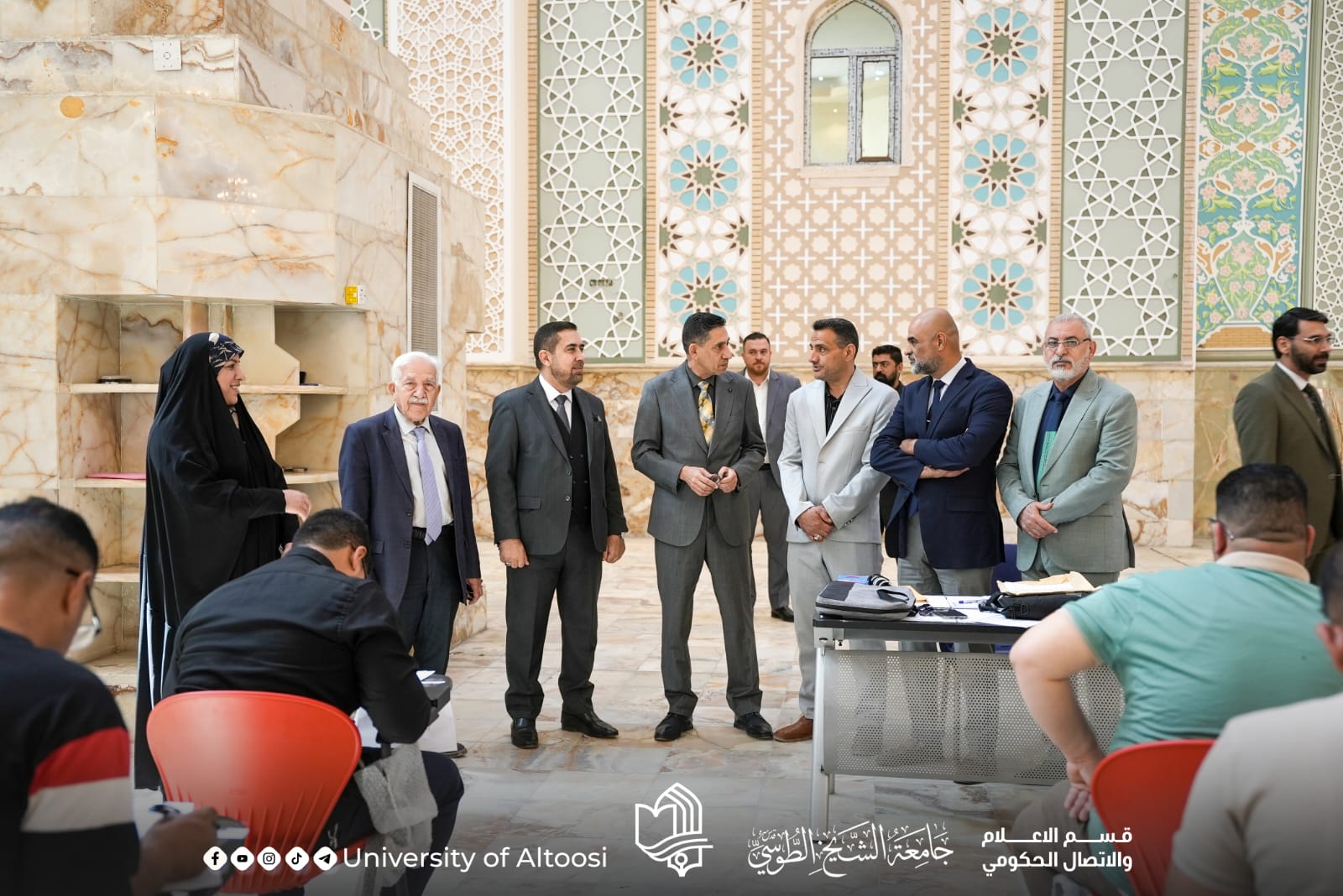 جامعة الشيخ الطوسي تنظم الامتحانات المشتركة لقسم التربية البدنية وعلوم الرياضة بإشراف لجنة وزارية